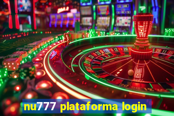 nu777 plataforma login